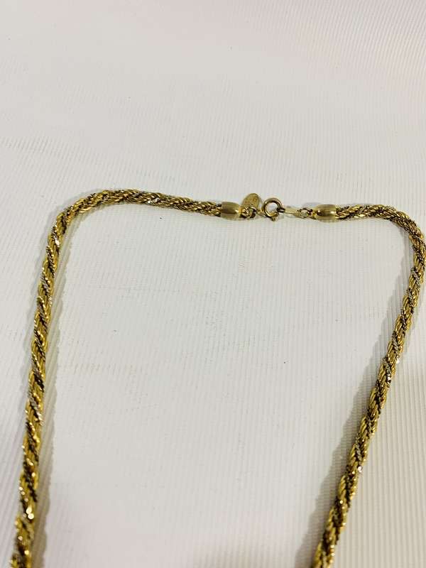 22ct Gold Plated Necklace.