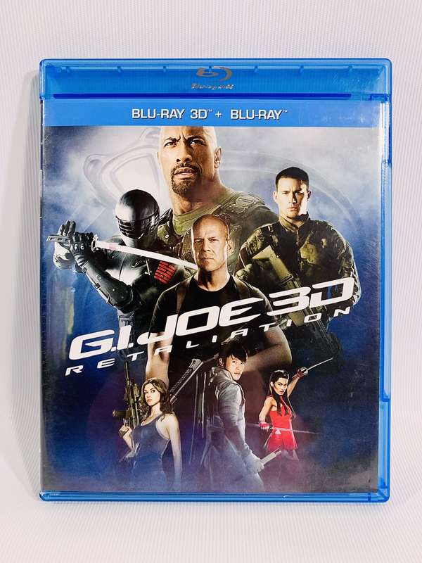 G.I. JOE Retaliation Blu-Ray and Blu-Ray 3D (Mint)