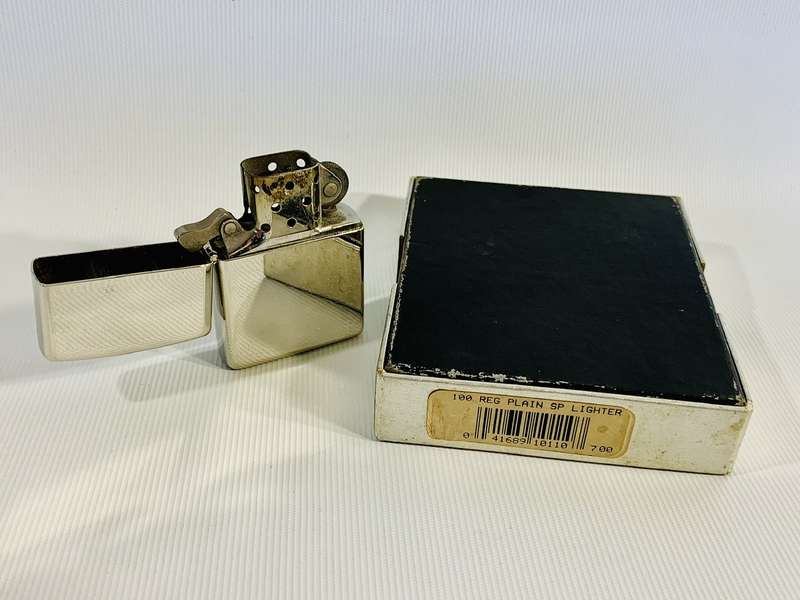 Silver Plated Zippo