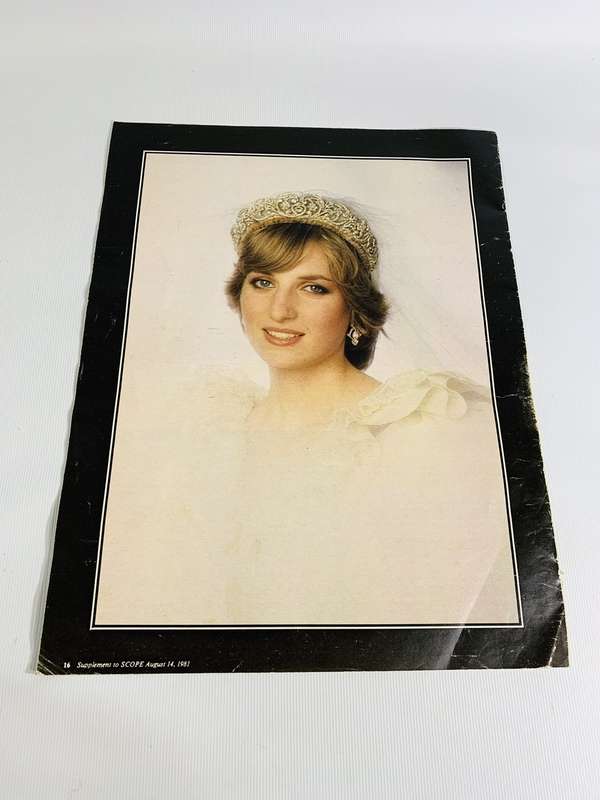 Lady Diana and Prince Charles Magazine Memorabilia