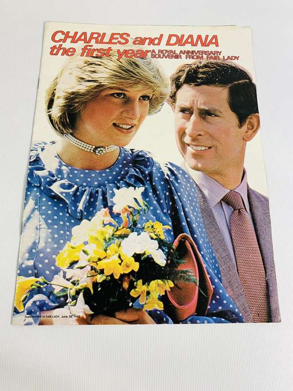 Lady Diana and Prince Charles Magazine Memorabilia