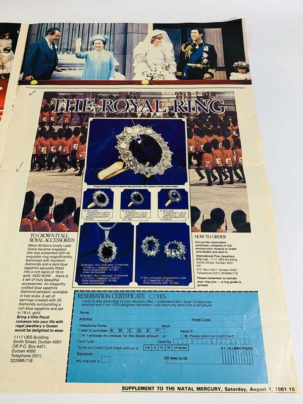 Lady Diana and Prince Charles Magazine Memorabilia