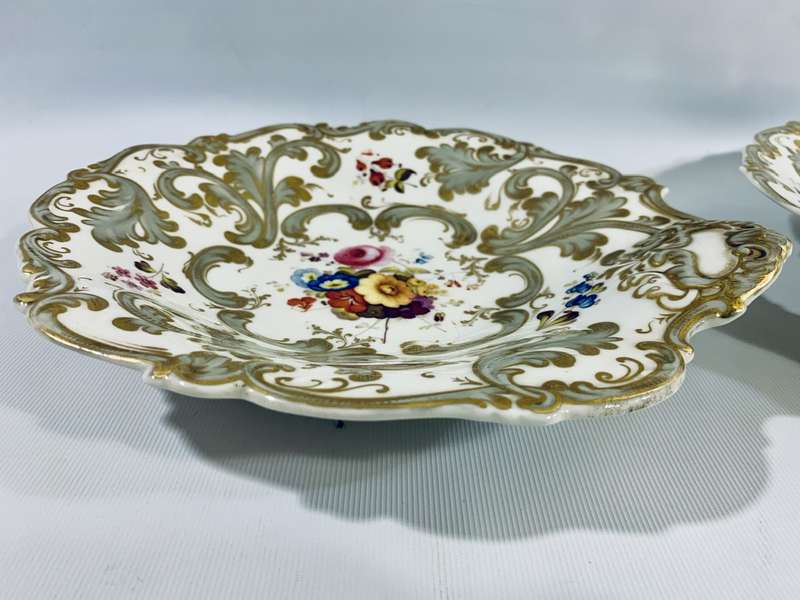 2 x Highly Collectible Antique H&R Daniel Serving Bowls (Circa 1830)