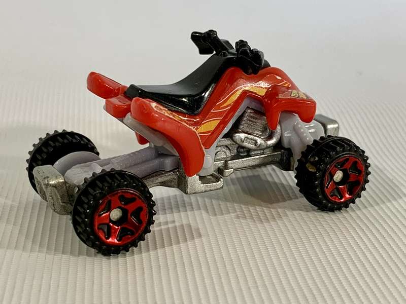 Hotwheels 2012 Red McDonalds Quad