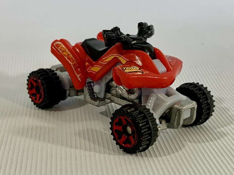 Hotwheels 2012 Red McDonalds Quad