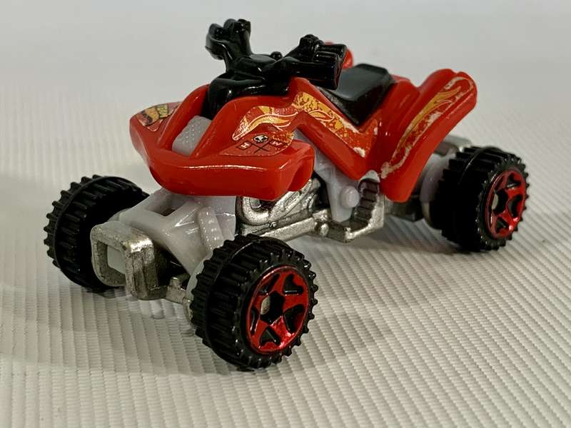 Hotwheels 2012 Red McDonalds Quad