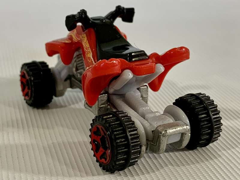 Hotwheels 2012 Red McDonalds Quad