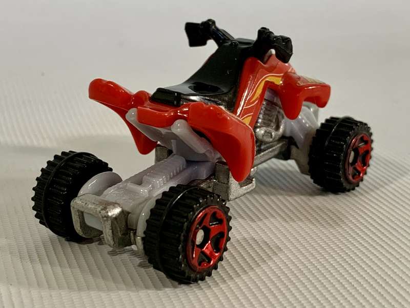Hotwheels 2012 Red McDonalds Quad