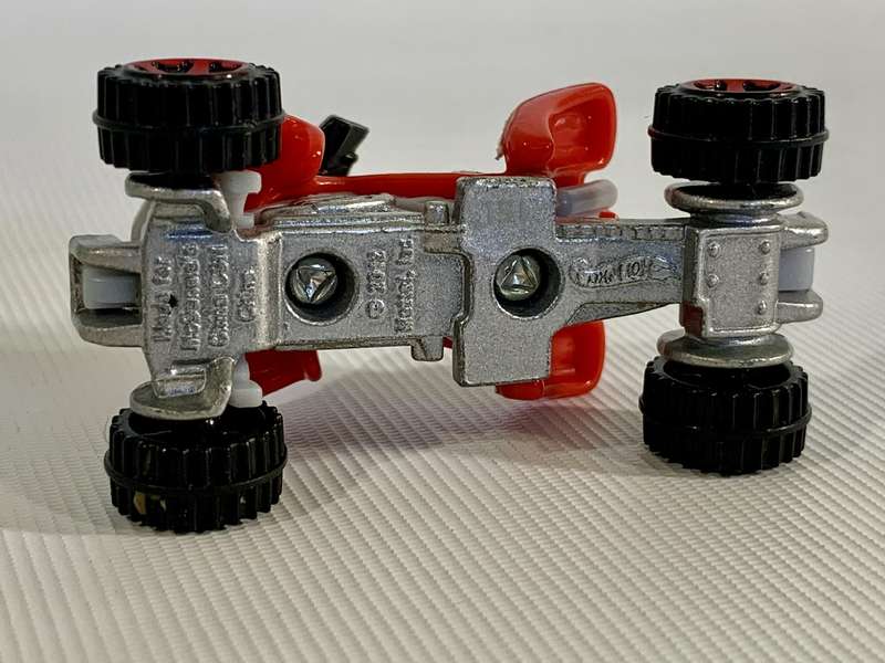 Hotwheels 2012 Red McDonalds Quad