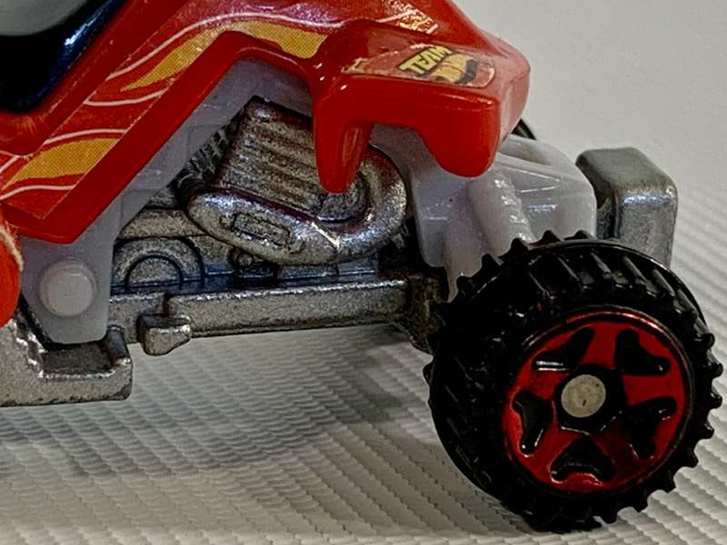 Hotwheels 2012 Red McDonalds Quad