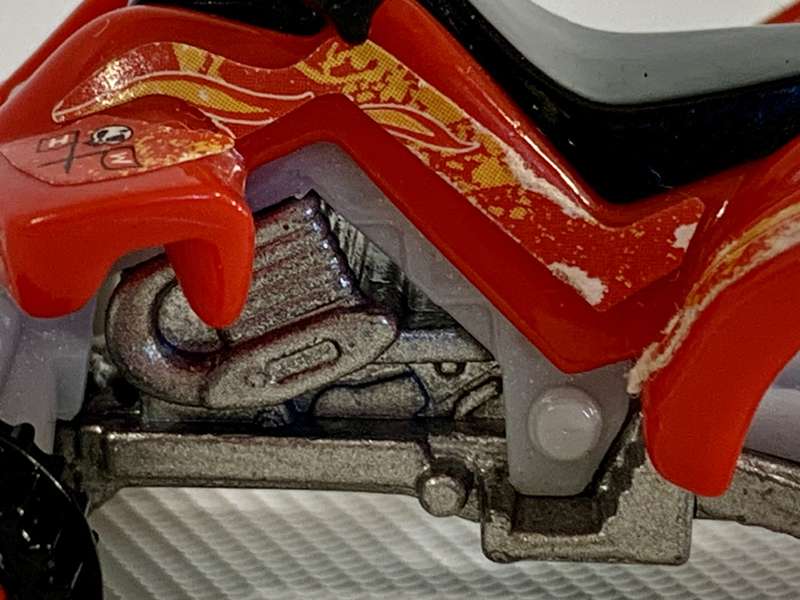 Hotwheels 2012 Red McDonalds Quad