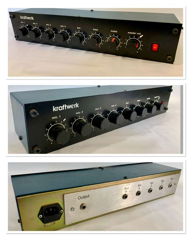 Kraftwerk Analog Audio Mixer