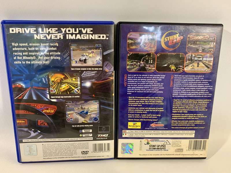 9 x PlayStation 2 Games (Includes Amplitude, Tekken 5, Hotwheels, Dance Factory, etc.)