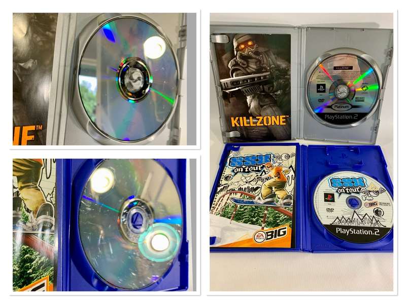 9 x PlayStation 2 Games (Includes Amplitude, Tekken 5, Hotwheels, Dance Factory, etc.)