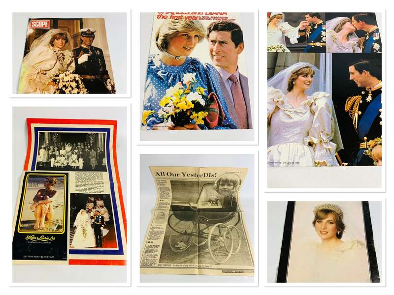 Lady Diana and Prince Charles Magazine Memorabilia