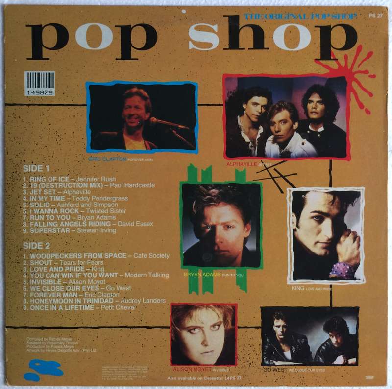 Pop Shop 27 (Vinyl LP) (Cover VG+, LP VG+)