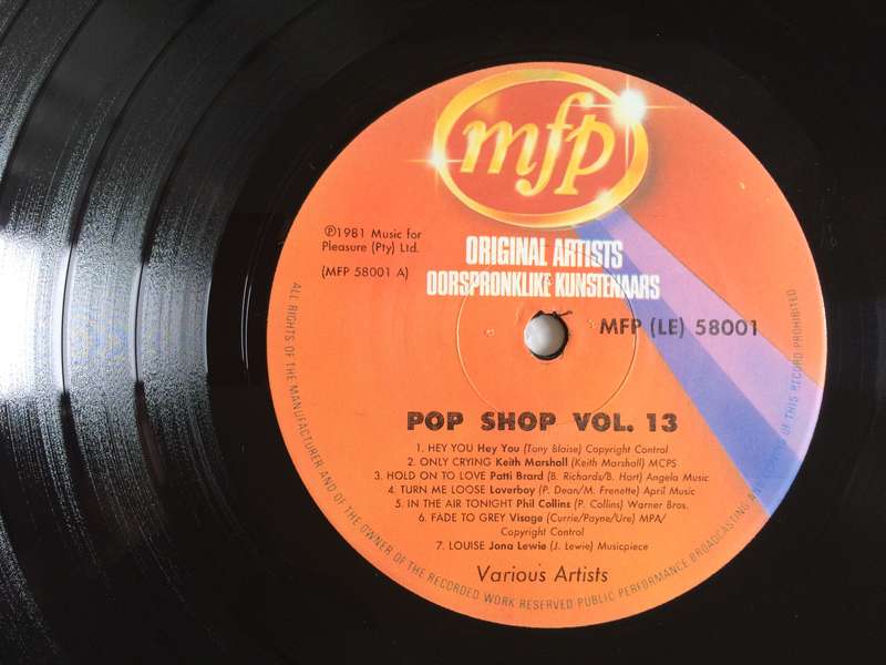 Pop Shop 13 (Vinyl LP) (Cover VG+, LP VG+)