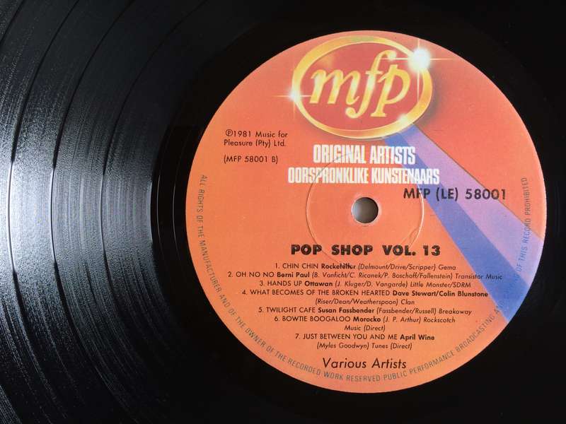 Pop Shop 13 (Vinyl LP) (Cover VG+, LP VG+)