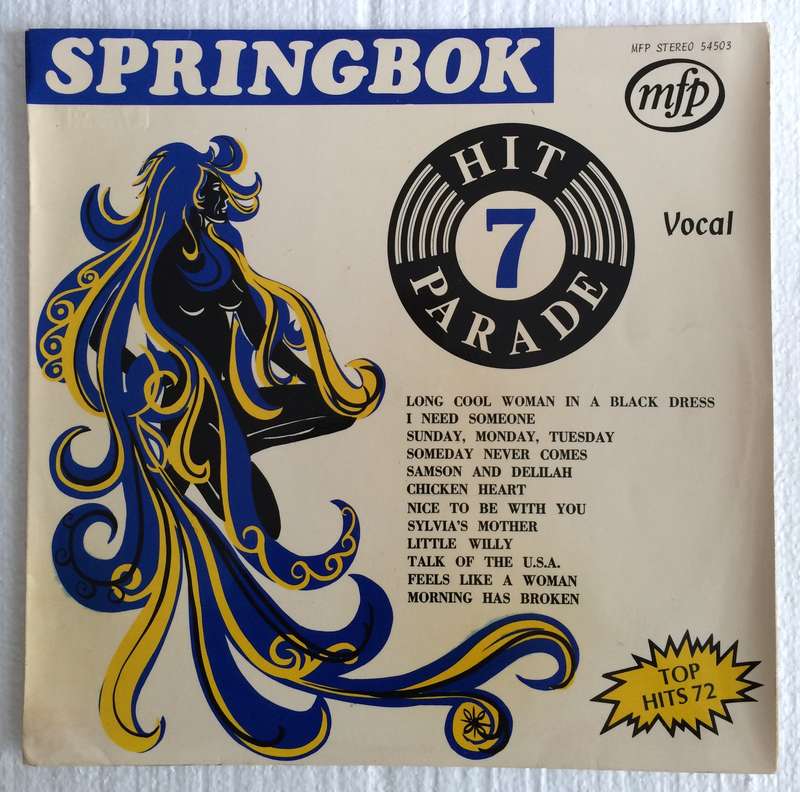 Springbok Hit Parade 7 (Vinyl LP) (Cover VG+, LP VG+)