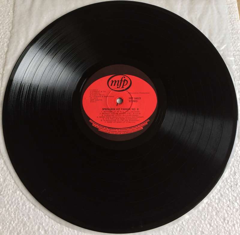Springbok Hit Parade 8 (Vinyl LP) (Cover Fair, LP Fair)