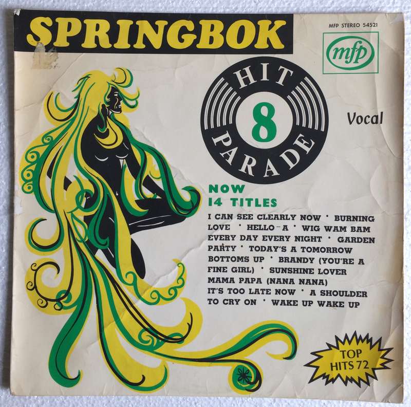Springbok Hit Parade 8 (Vinyl LP) (Cover Fair, LP Fair)