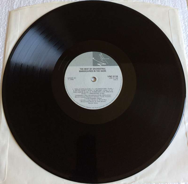 Orchestral Manoeuvres In The Dark - The Best Of OMD (Vinyl LP) (Cover VG, LP VG+)