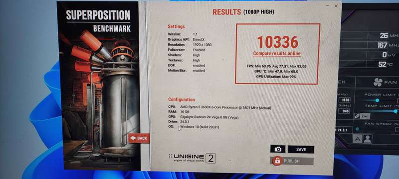 Gigabyte RX VEGA 64 GAMING OC 8GB