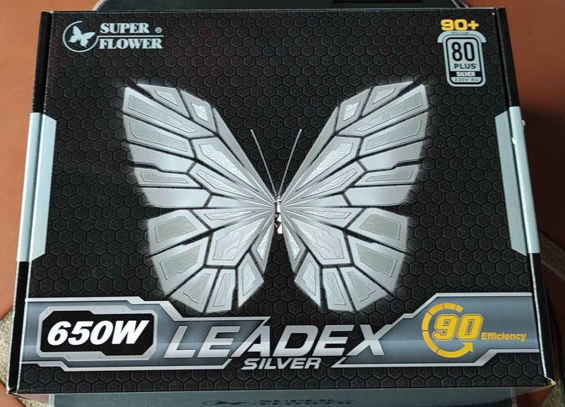Super Flower Leadex 650W 80 Plus Silver Certified Fully Modular PSU