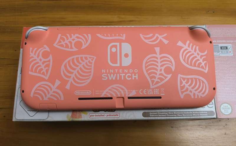 Nintendo Switch Lite  Animal Crossing Edition + Adjustable Charging Stand + 256GB SD card