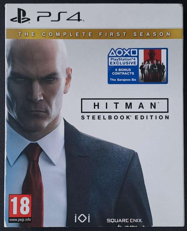 Hitman The Complete First Season Steelbook Edition PS4