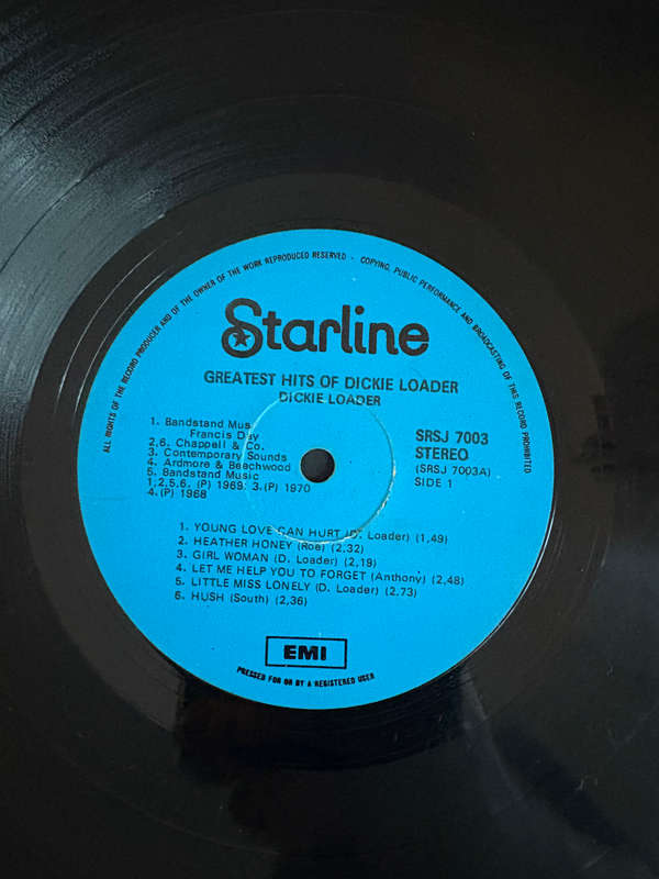 Dickie Loader - Greatest Hits