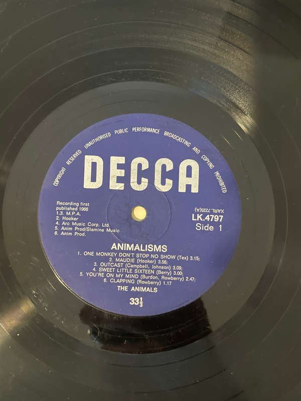 The Animals - Animalisms