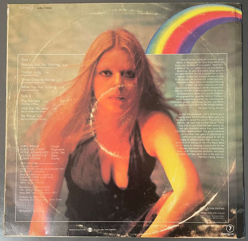 Chris Braun Band - Foreign Lady