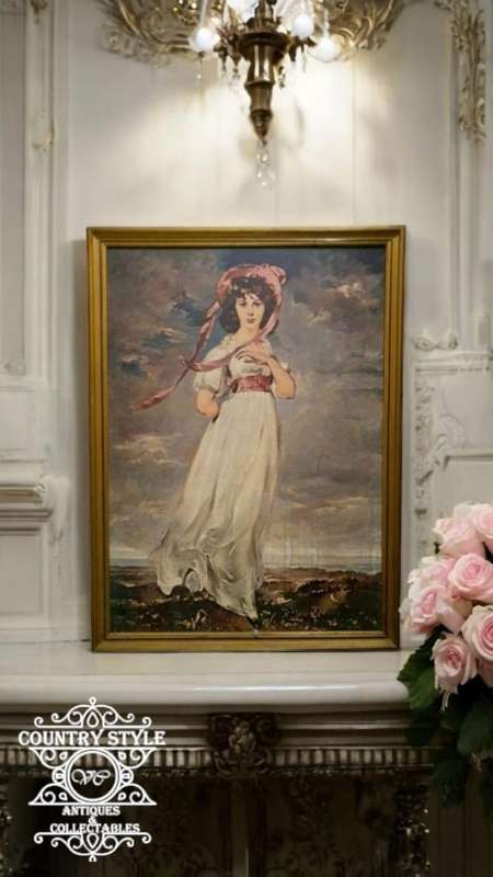 Print of "Pinkie" (Sarah Barrett Moulton) by Sir Thomas Lawrence