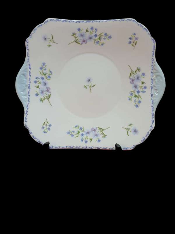 Shelley Blue Rock 13546,  18 PC Tea Set