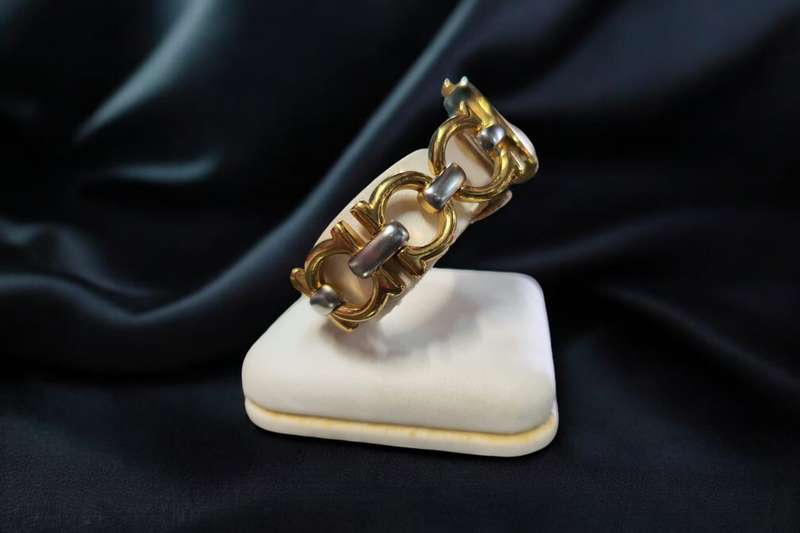 Tempo Gold & Silver Tone Ladies Bracelet Watch T1410L