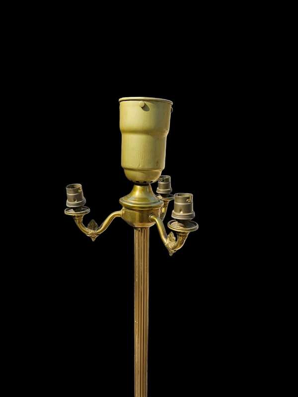 Vintage Brass Style Floor Lamp