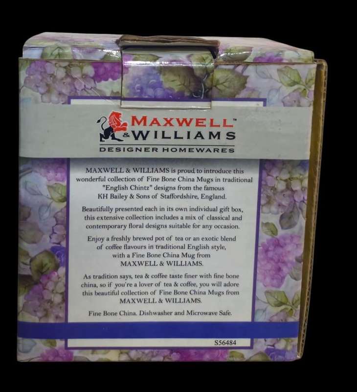 Maxwell & Williams Coffee Mug "Hydrangea"