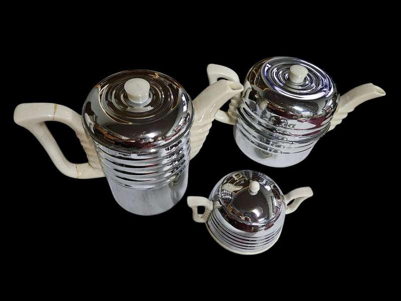 Art Deco Ever Hot Tea and Coffee Set