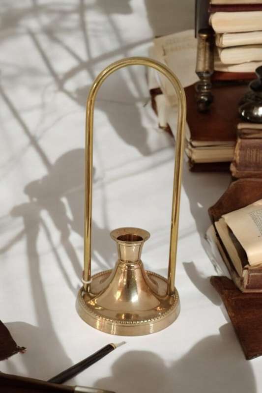 Vintage Brass candle holder