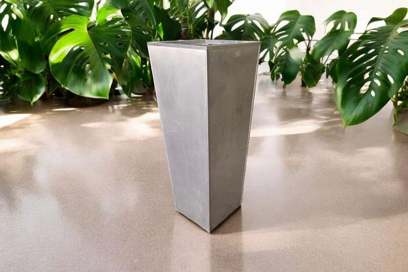 Trapezoid Metal Planter