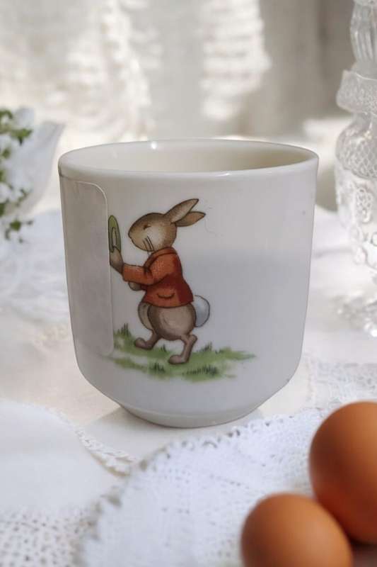 From 1936 with our Royal Doulton of England "Bunnykins" egg cup