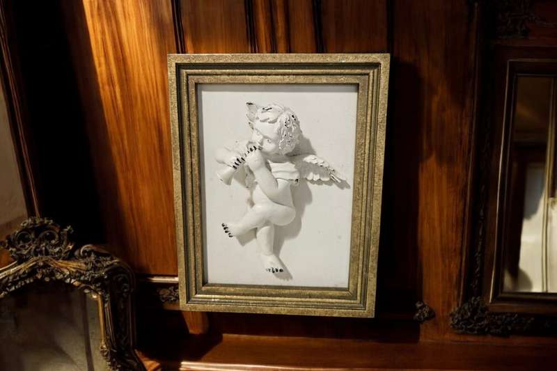 Angel Framed in a Golden Frame