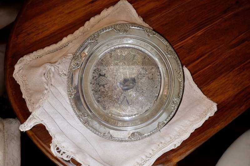 EMESS Silver Plated Serving Tray