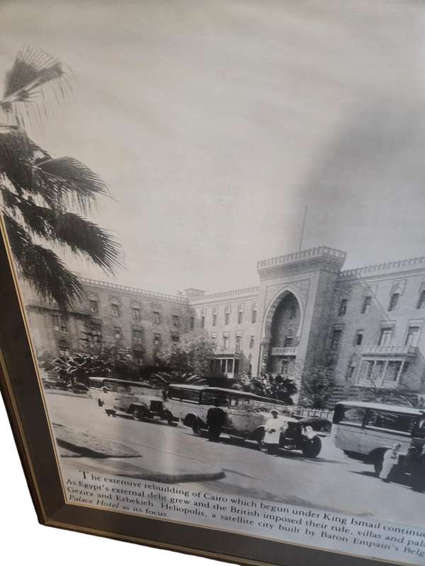 Palace Ittihadiya known as Heliopolis Palace framed print