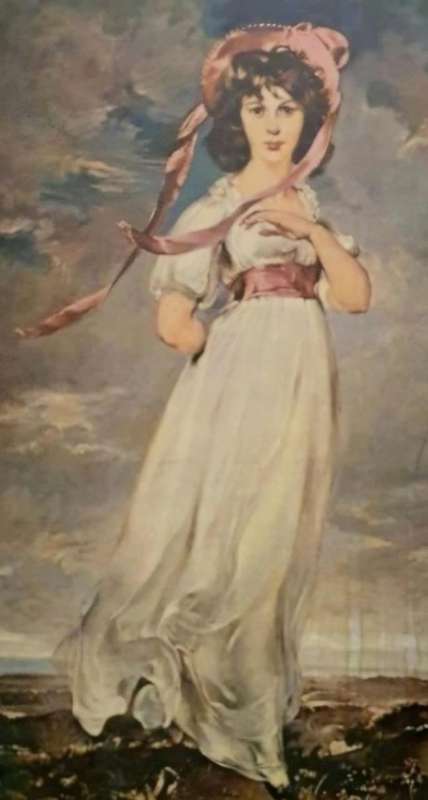 Print of "Pinkie" (Sarah Barrett Moulton) by Sir Thomas Lawrence