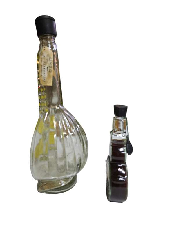 Bar Decor Bouzouki and Spanish bottles