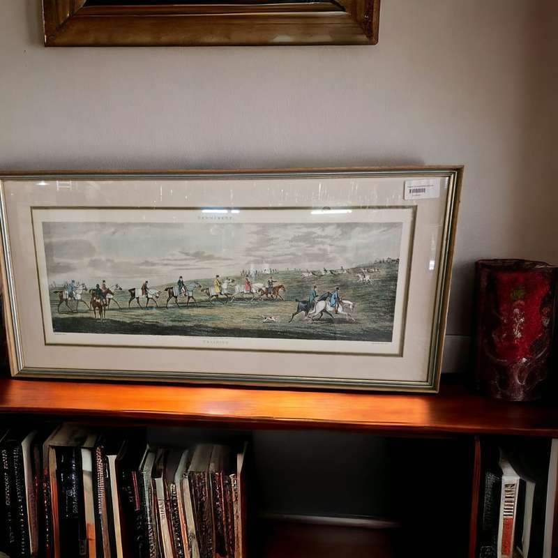 NEWMARKET Vintage Framed Horse PIcture