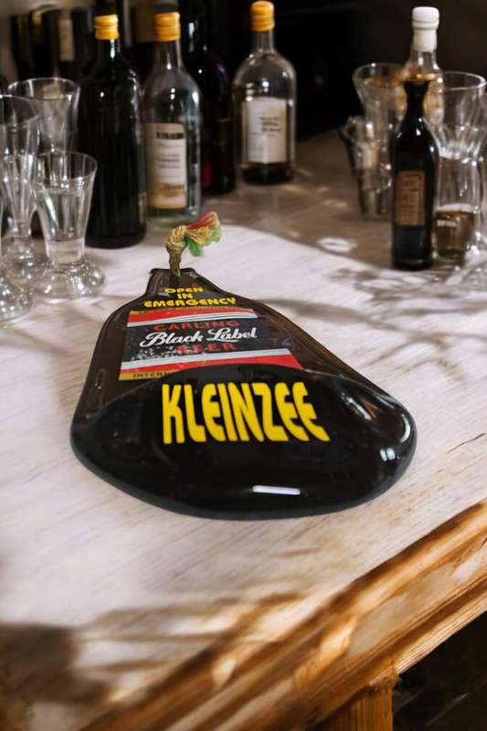 Black Label glass bottle Kleinzee