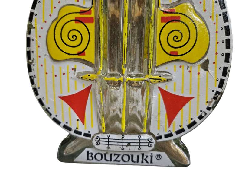 Bar Decor Bouzouki and Spanish bottles